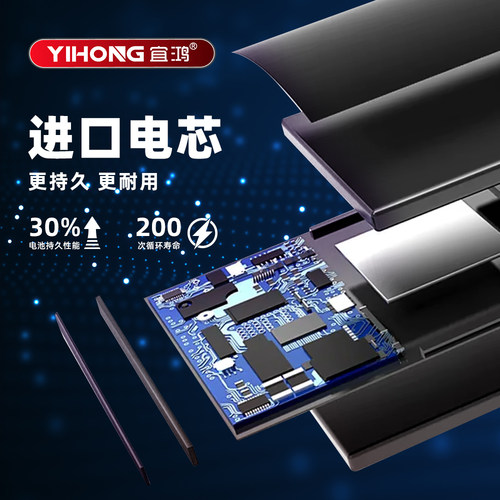 宜鸿电池适用iPadPro 11寸一 二 三 四代内置电板A2042 2224 2369 - 图1
