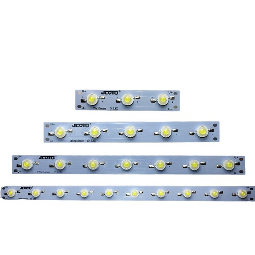 大功率led灯珠高亮长条方形铝基板3瓦5/7/10/12/15W照明灯DIY光源 - 图2