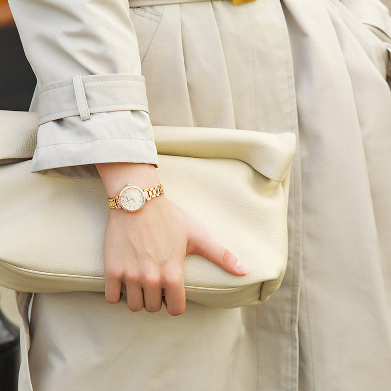 天王手表女2021年新款官方正品高级感时尚潮流石英表小圆表31241