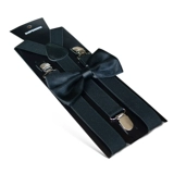 Brother, подтяжки для взрослых, штаны, рубашка, нескользящая детская галстук-бабочка, эффект подтяжки