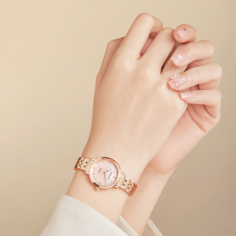 天王表女士手表精致小表盘石英表时尚简约轻奢手表生日礼物送女友