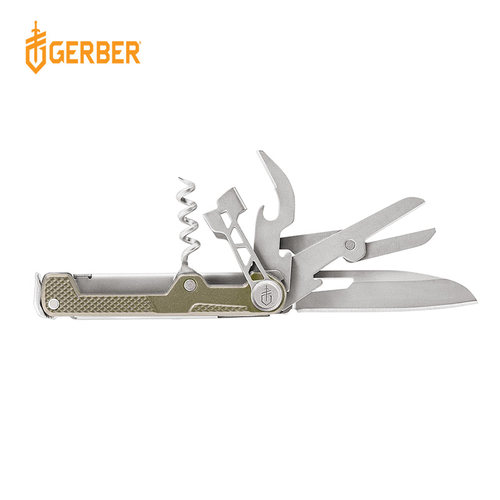 美国戈博gerber多功能工具钳户外多用EDC开瓶开罐器折叠工具刀 - 图2