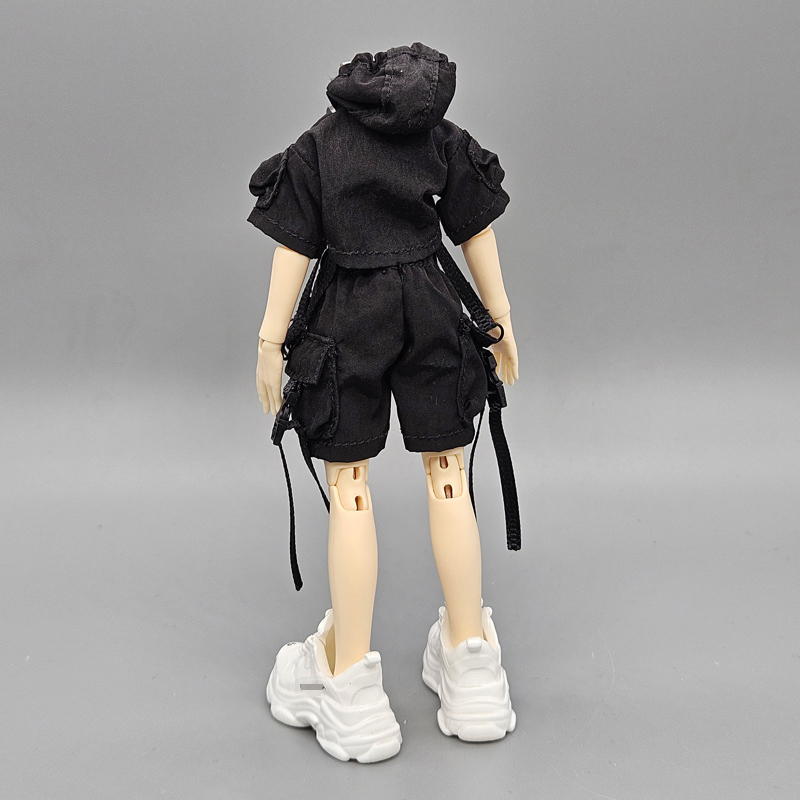 12分素体阿巳3.0娃衣bjd修罗丸衣服配件机能工装短裤冲锋衣夹克8 - 图1