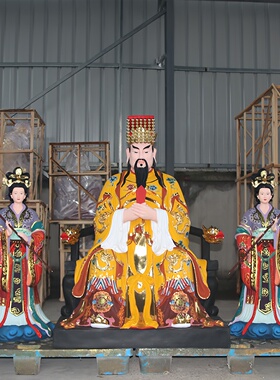 玉帝王母神像树脂玻璃钢佛像