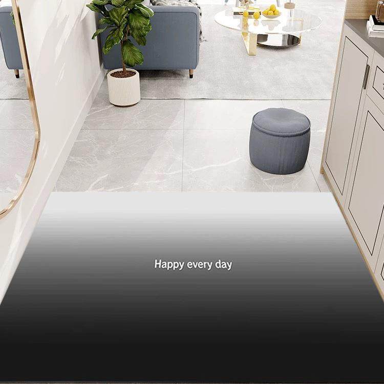 高级感渐变入户PVC门垫黑粉极简可擦进门地垫防滑玄关脚垫 可裁剪,淘宝优惠券,粉丝福利购,淘宝优惠卷