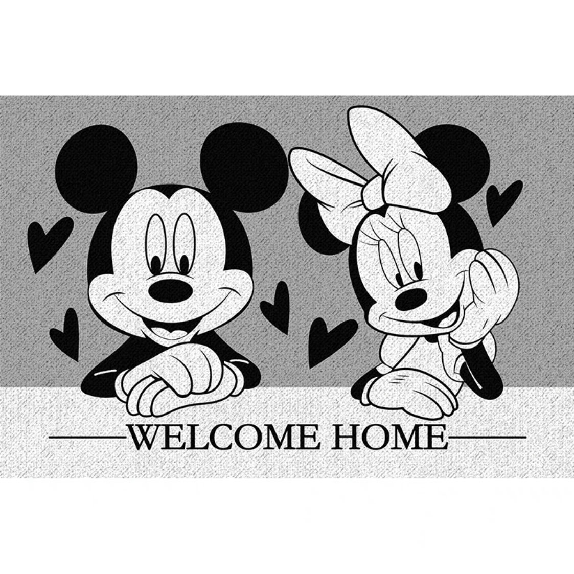 卡通入户丝圈地垫欢迎回家防滑蹭土门厅脚垫可除尘入户门垫可裁剪,淘宝优惠券,粉丝福利购,淘宝优惠卷