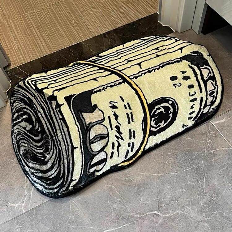 一捆美金入户门地垫进门口丝圈脚垫子玄关蹭土防滑门垫可裁剪地垫,淘宝优惠券,粉丝福利购,淘宝优惠卷