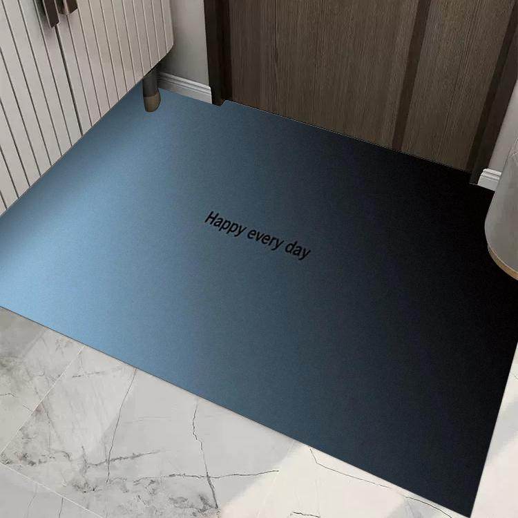高级感渐变入户PVC门垫黑粉极简可擦进门地垫防滑玄关脚垫 可裁剪,淘宝优惠券,粉丝福利购,淘宝优惠卷