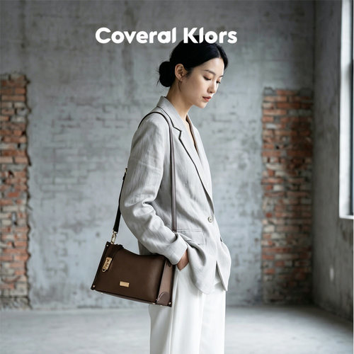 COVERAL KLORS小众高级感手提包女百搭通勤出游休闲腋下斜挎包 - 图0