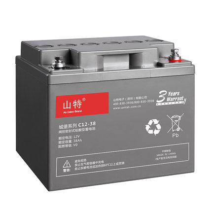 山特UPS不间断电源 C2KS稳压备用延1小时1600W配山特38AH电池2KVA - 图2