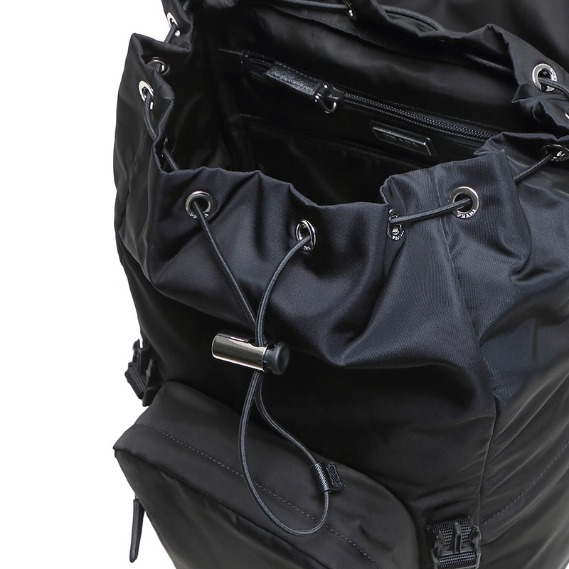 prada /普拉达男士抽绳包户外男包 邦琦国际双肩背包