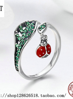 原创纯银欧美风饰品戒指