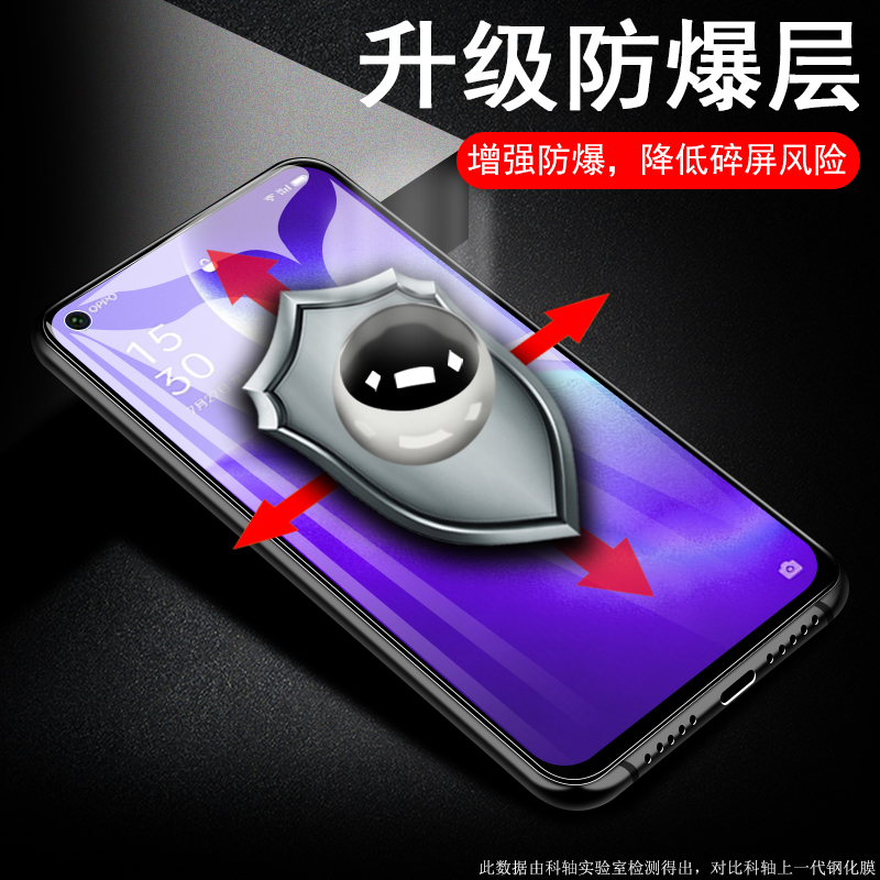 opporeno5z钢化膜oppo手机opooreno5防爆vivoreno5opponeo5f屏保reno5f壳opponova0ppo五opporen05opporeon5z - 图2