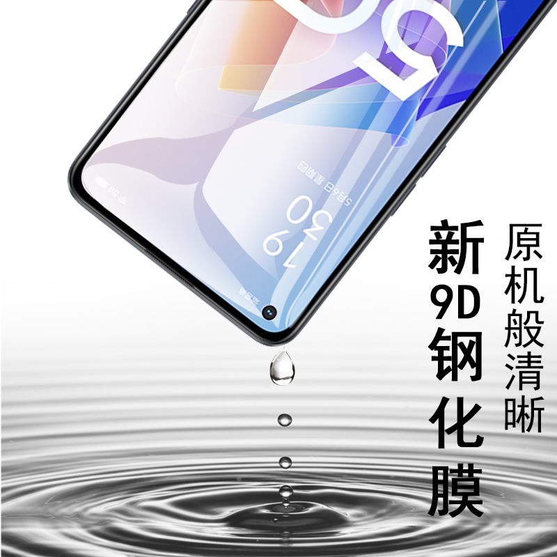 oppoa96钢化膜oppopfum10手机5g版a96全屏a965g防爆oppo刚化pfum1o屏0pp0a玻璃oppora摸opρoa96oρpoa96oppa-图2