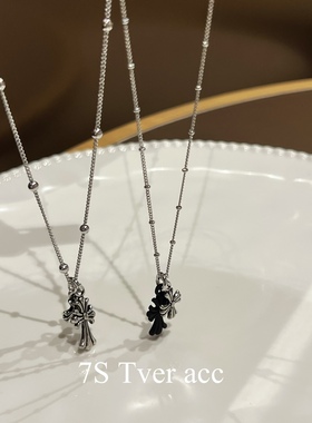 现BPLAN 韩国ins网红 洋气锁链套环链条好搭配锁骨项链