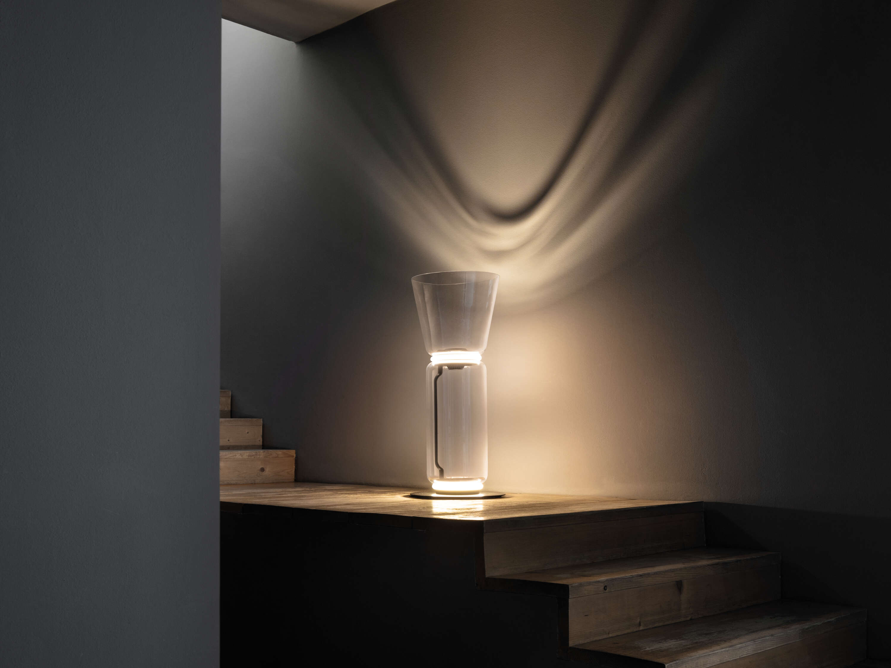 意大利书房卧室餐厅客厅玻璃现代简约别墅创意新款落地灯 - 图1