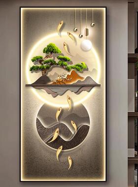 加厚加厚玄关自粘装饰画可定制