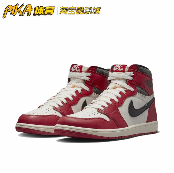 Air Jordan 1 AJ1芝加哥潮流复古耐磨防滑休闲鞋 DZ5485-612 KY-图0