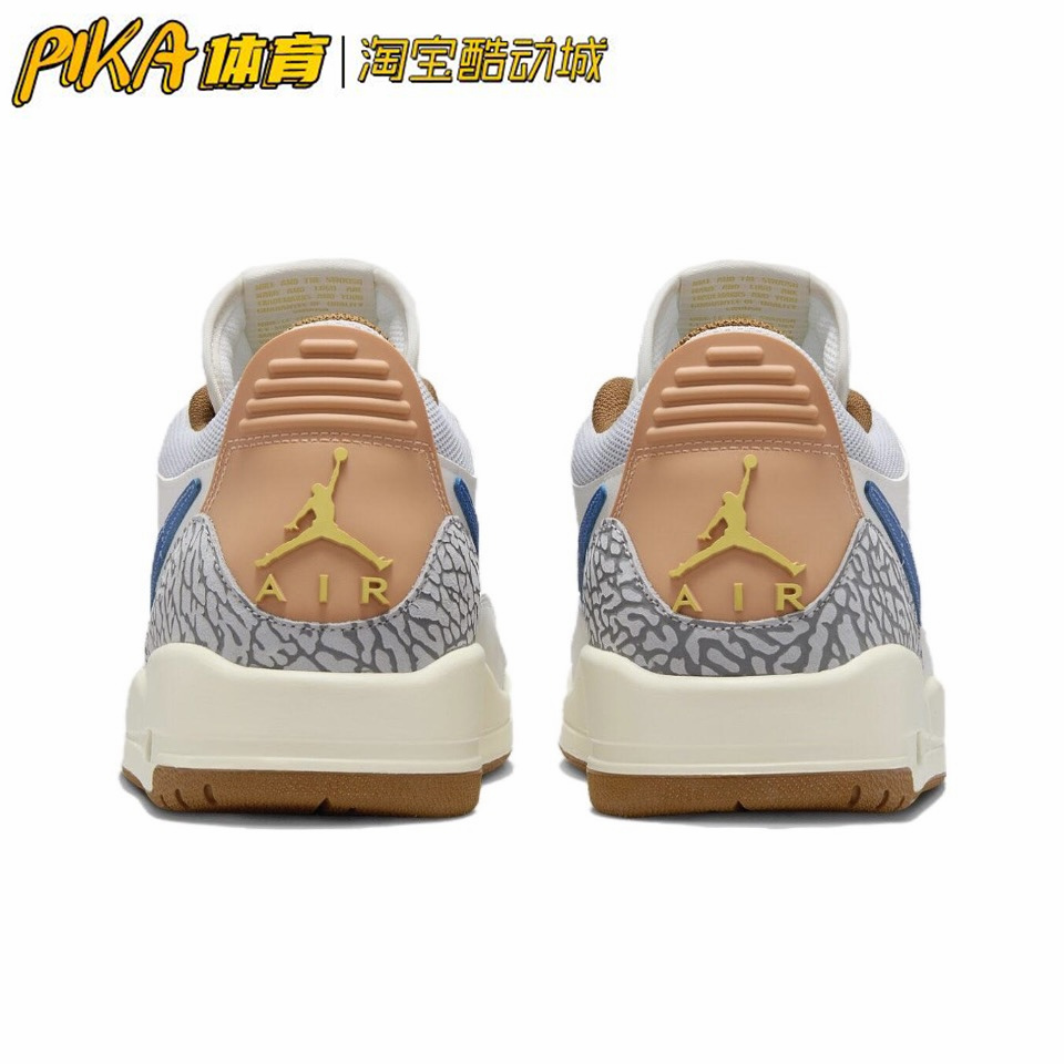 Air Jordan Legacy 312 米灰蓝气垫缓震耐磨休闲鞋 HF0746-041 KY - 图2