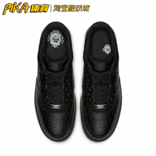 Nike Air Force 1空军一号黑武士复古潮流休闲鞋 CW2288-001 KY-图1