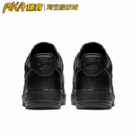 Nike Air Force 1空军一号黑武士复古潮流休闲鞋 CW2288-001 KY-图2