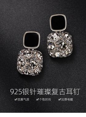 复古耳夹新款无洞高级感法式