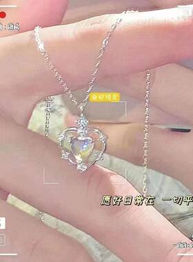 项链女小众高级感轻奢设计锁骨链蝴蝶结ins学生闺蜜潮八条装颈链
