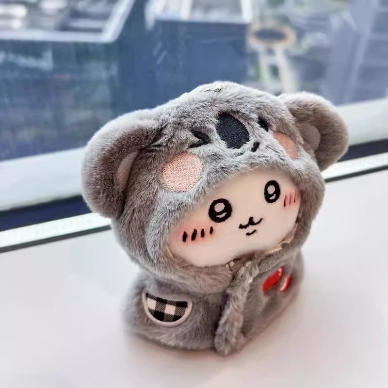 日版Pix Bun考拉连体娃衣吉伊小八乌萨奇毛绒公仔包挂件玩偶礼物 - 图0