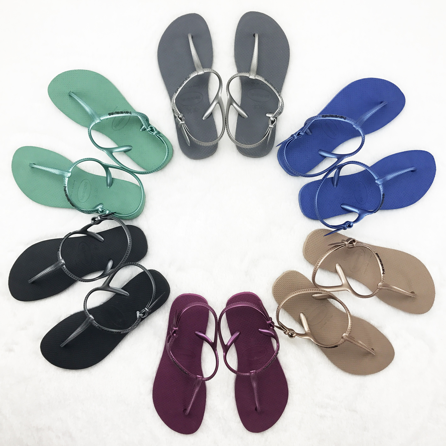 正品現貨巴西哈瓦那Havaianas 女款羅馬復古T沙灘涼鞋Freedom自由