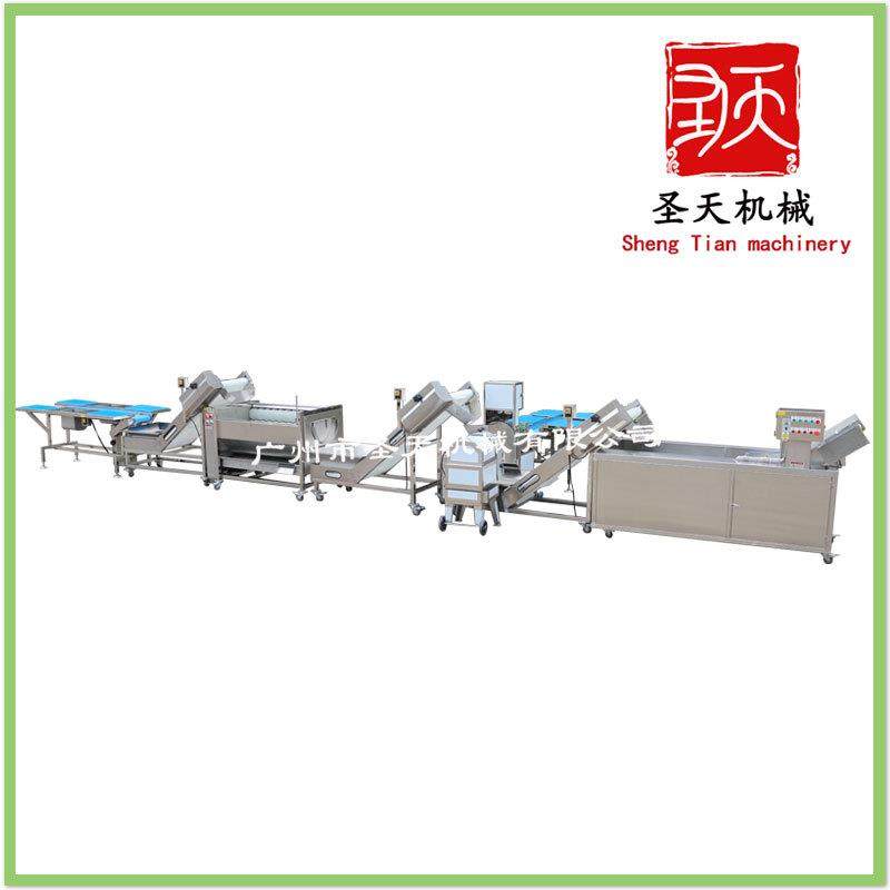 全自动果蔬清洗机中饭堂叶菜根茎类去皮切割臭氧清洗线净菜,淘宝优惠券,粉丝福利购,淘宝优惠卷