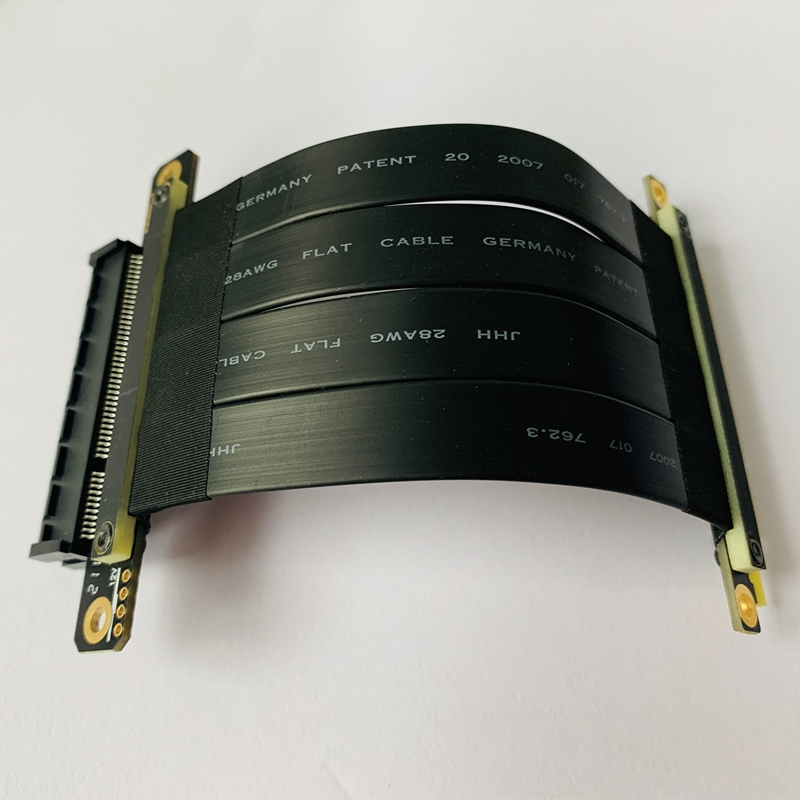 PCIEx8转x8显卡延长线 U2硬盘 服务器主板多卡8x 16x全速3060稳定 - 图0