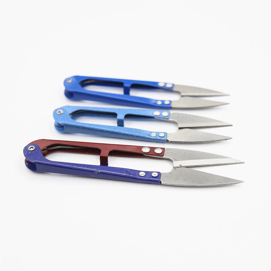 U型弹簧纱剪 剪线头手工小号家用剪刀  十字绣裁缝服装线头剪包邮,淘宝优惠券,粉丝福利购,淘宝优惠卷