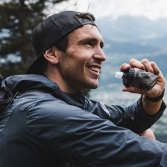 Portable soft water bottle Swedish silva running sports