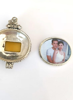 定制防水相片盒纯银可以打开