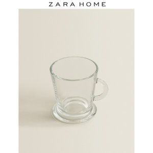 Zara Home 透明玻璃卡普契诺咖啡杯 42669207990