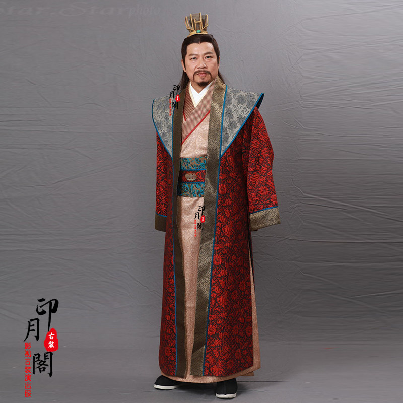 影视唐朝宋朝明朝男士汉服富商员外古装掌柜服老爷官员便装演出服