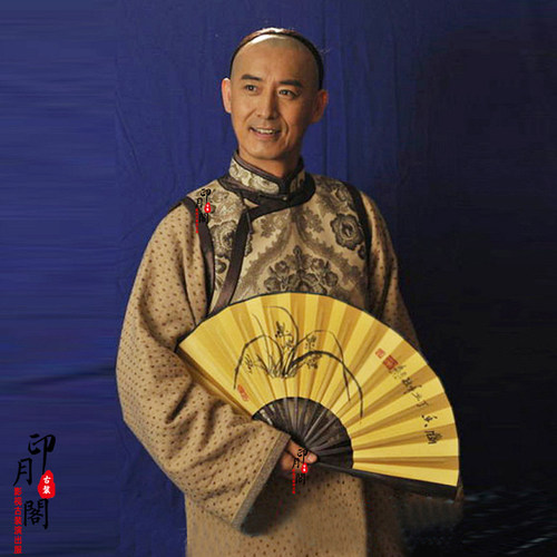 清朝男士马褂贝勒服民国老爷服员外服富商掌柜服教书先生管家古装 - 图1