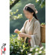Ancient costume of tea-picking girl among ancient medical girls