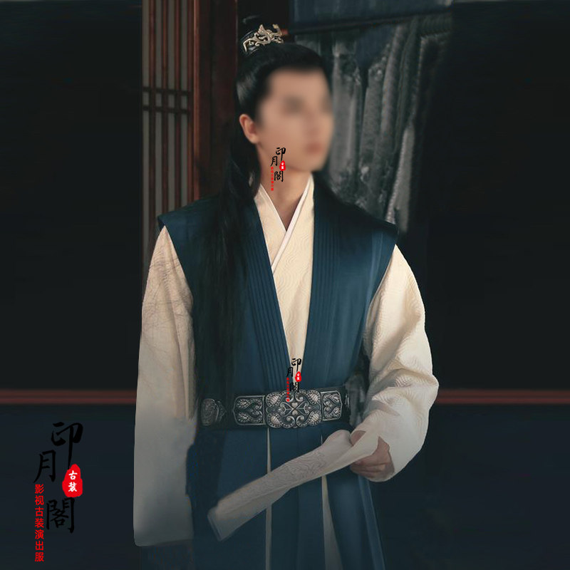 影视魏晋风唐朝宋朝架空同款男士汉服大臣公子少爷侠客服王爷古装