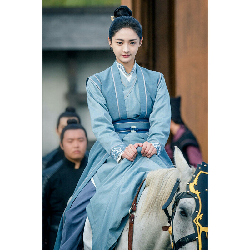 影视装唐朝宋朝女扮男装女反串古装侠女古装女剑客骑马古装演出服