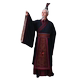 Ancient costumes of men's emperors and ministers during the Spring and Autumn Period and the Warring States Period