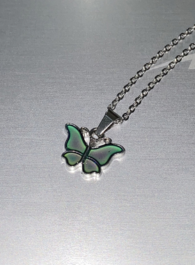 项链你的ins趣味温度感知变色