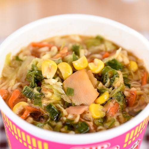 日清合味道杯面大杯big方便面牛肉豚骨海鲜风味泡面桶装整箱速食 - 图1