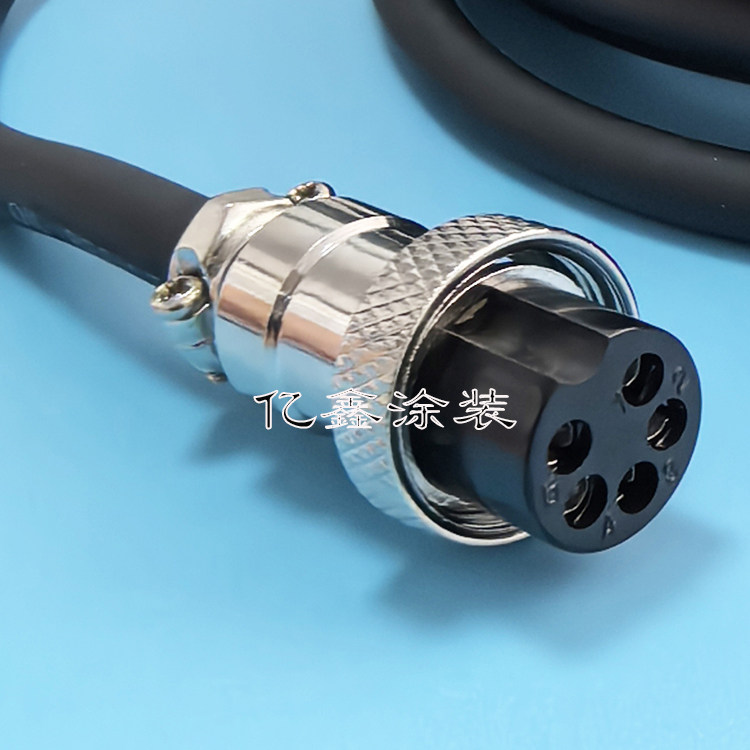 安本静电喷枪枪线电缆线粉末喷涂涂装设备配件2020款喷粉枪连接线,淘宝优惠券,粉丝福利购,淘宝优惠卷