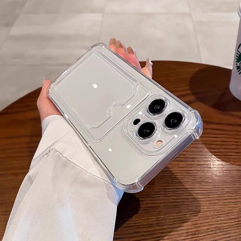 透明卡套diy放打印照片适用苹果15/14promax手机壳11新款iphone13情侣男女款max硅胶防摔xr高级感软12保护78p