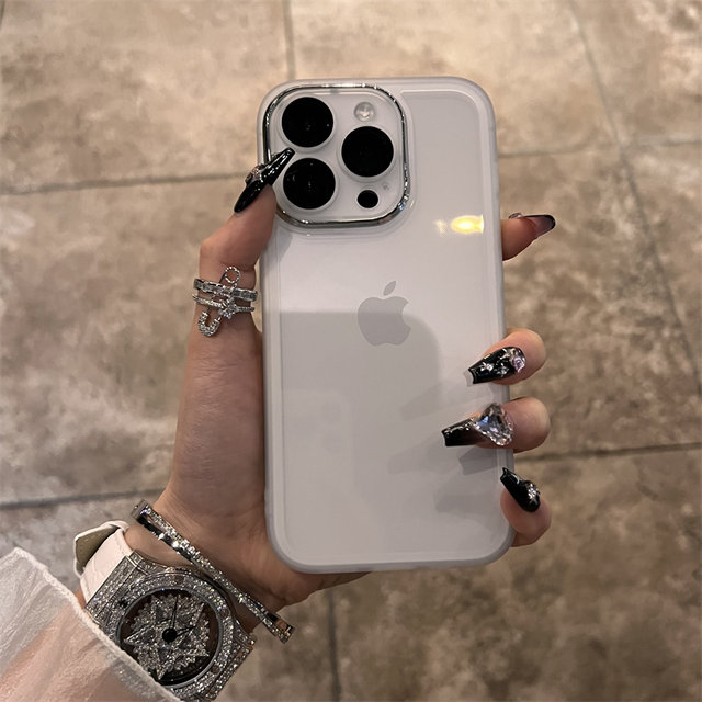 High-end transparent black suitable for Apple 14Promax