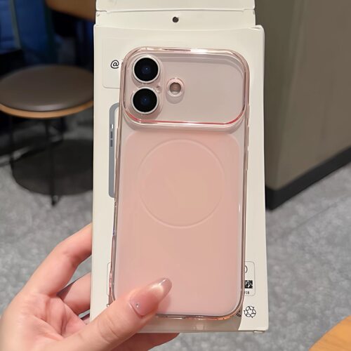 简约超薄磨砂大视窗秒变17适用iphone17Promax手机壳17Air苹果16pro硅胶15pro高级感14plus透明13防摔12好看 - 图3