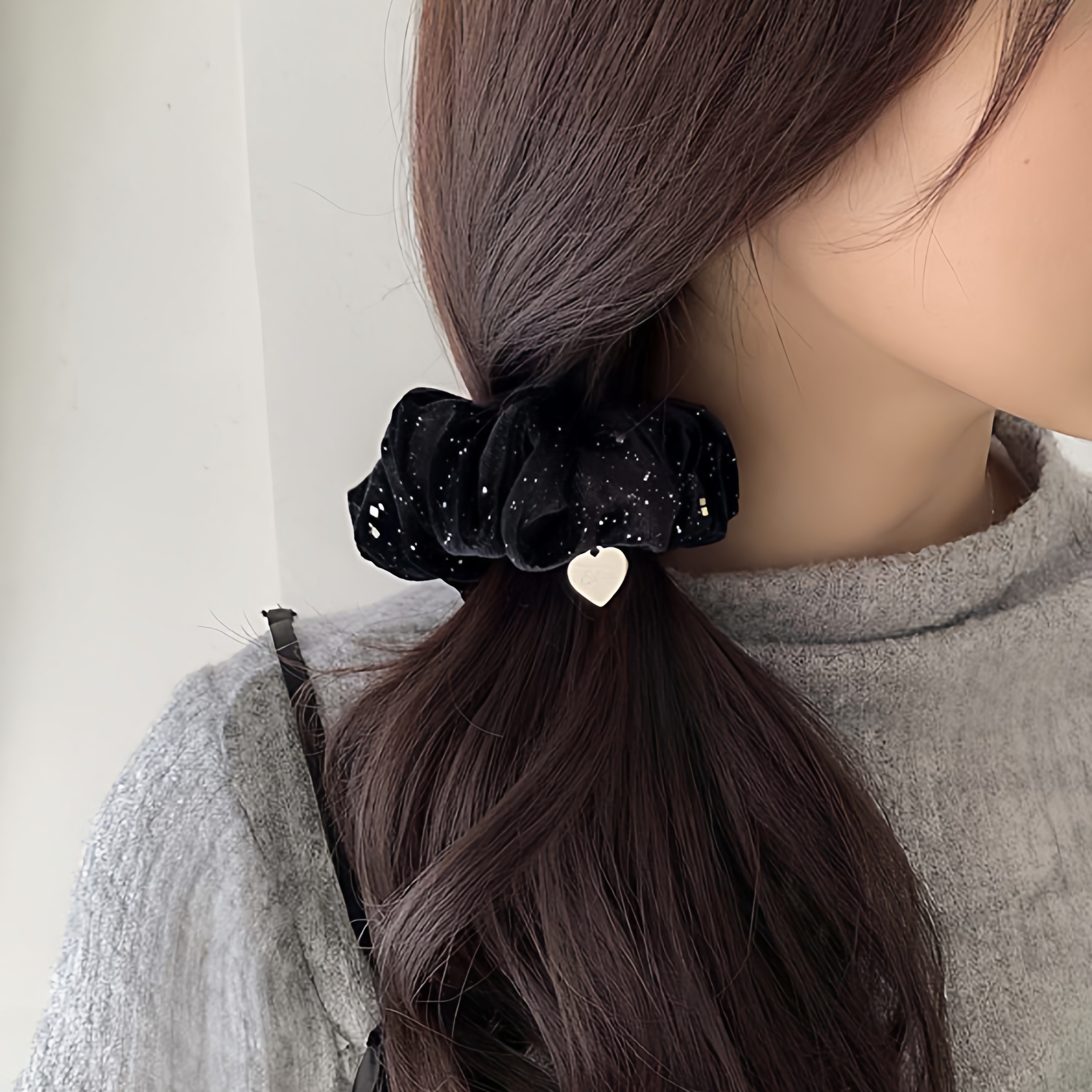 韩国进口满天星彩细闪丝绒织带手工diy蝴蝶结大肠发圈包发箍材料,淘宝优惠券,粉丝福利购,淘宝优惠卷