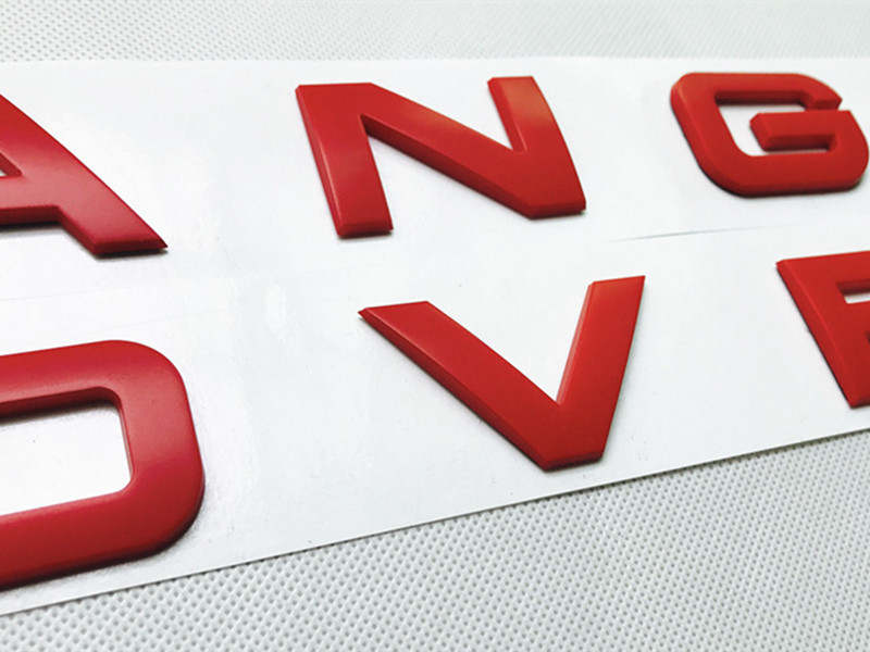 路虎车标 字母RANGE ROVER机盖标贴极光揽胜运动版前后英文标志 - 图1