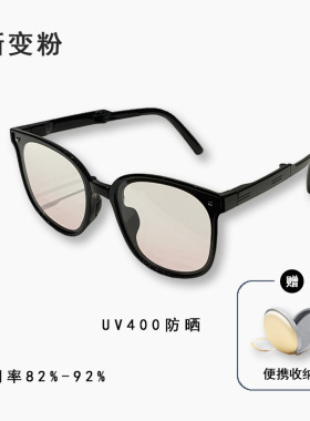 偏光方形简约男女通用无边镜面